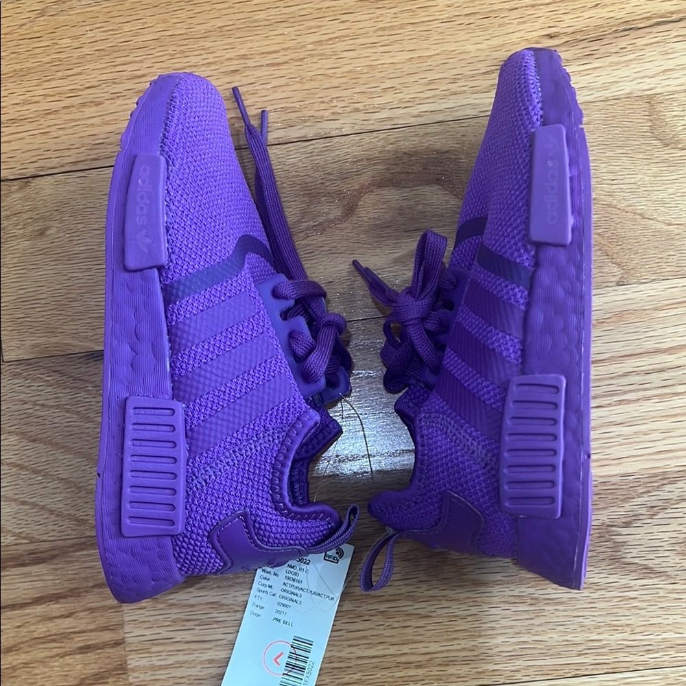 Adidas Purple NMD Sneakers Size 12K Never Worn